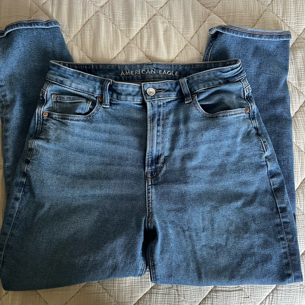 AE mom jeans